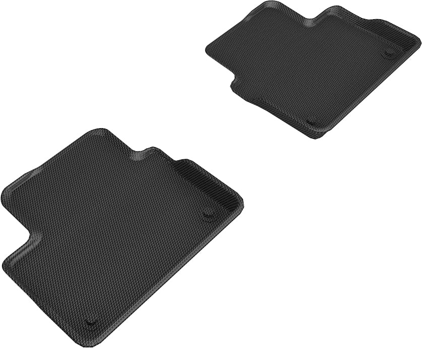 3D MAXpider L1VV03501509: Volvo S60 Gasoline / V60 / V60 Cross Country 2019-2024 Kagu Black - Second Row
