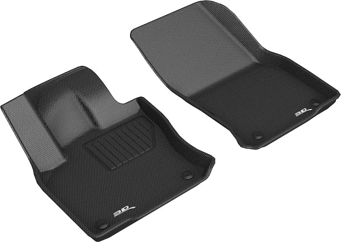 3D MAXpider L1VW08311509: Volkswagen Tiguan 2018-2024 / Taos 2022-2024 Kagu Black - Front Row