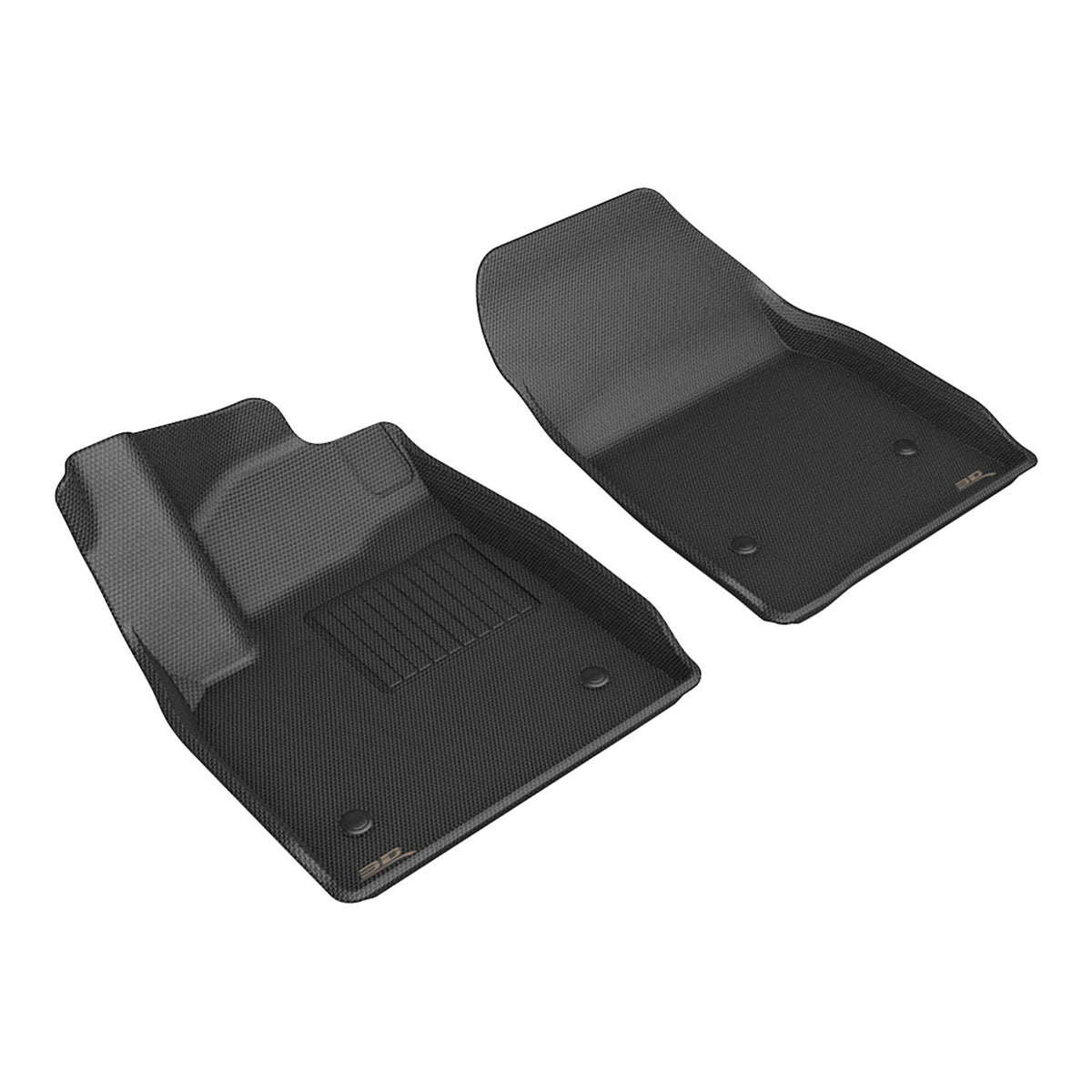 3D MAXpider L1CD02511509: Cadillac Lyriq 2023-2024 Kagu Black - Front Row