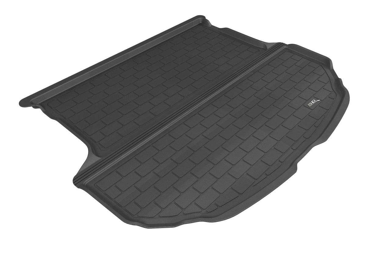 3D MAXpider Custom Fit Kagu Stowable Cargo Liner (Black) Compatible with Hyundai Santa Fe Sport 2013-2018