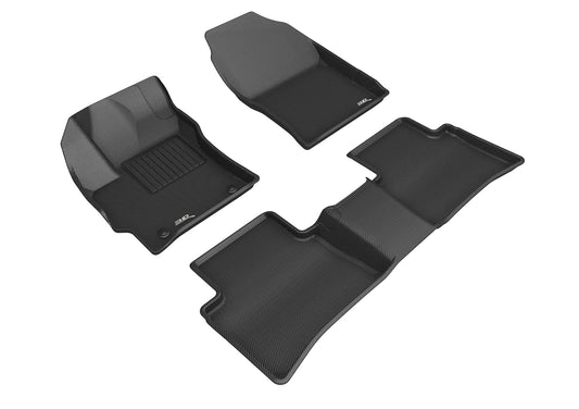 3D MAXpider Custom Fit Floor Liner Black for 2020-2023 TOYOTA COROLLA Sedan Models Only