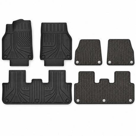 U-Guard Floor Mats with Carpet Inserts for Tesla Model Y RWD 2026-2027
