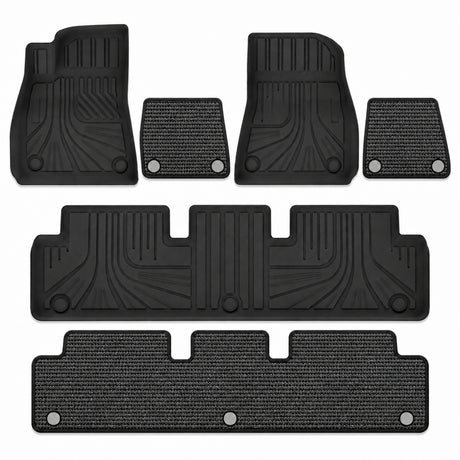 U-Guard Floor Mats with Carpet Inserts for Tesla Model 3 2019-2022