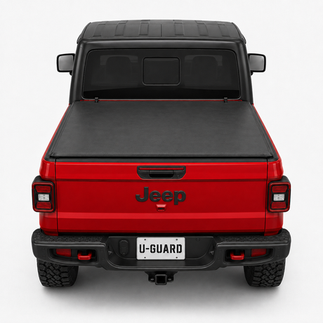 U-Guard Overland Series Soft Roll-Up Tonneau Cover (Jeep Gladiator 2020-2027 5 Ft. Bed)