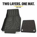 U-Guard Floor Mats with Carpet Inserts for Tesla Model Y 2021-2024