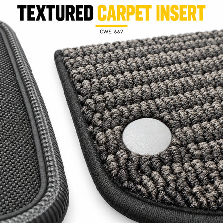 U-Guard Floor Mats with Carpet Inserts for Tesla Model Y RWD 2026-2027