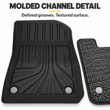 U-Guard Floor Mats with Carpet Inserts for Tesla Model 3 2019-2022