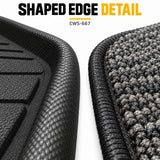 U-Guard Floor Mats with Carpet Inserts for Tesla Model Y RWD 2026-2027