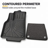 U-Guard Floor Mats with Carpet Inserts for Tesla Model Y 2021-2024