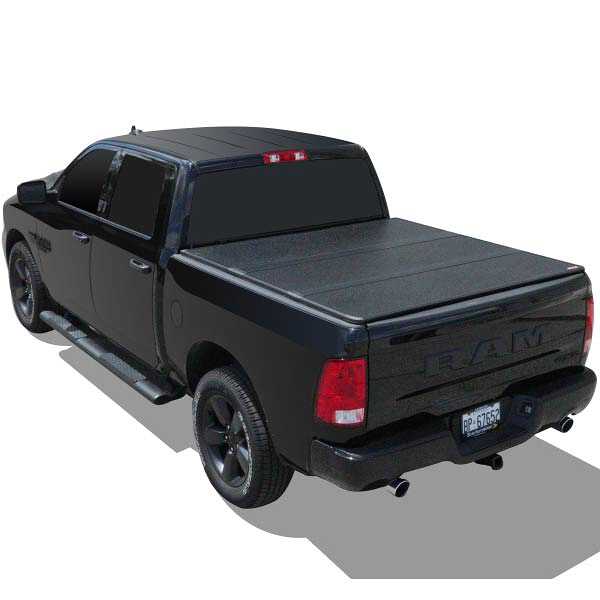 U-Guard Hard Tri-Fold Tonneau Cover | HTF-4201 | for 05-15 Toyota Tacoma 5ft Bed