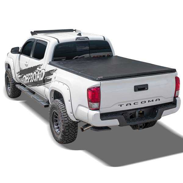 U-Guard Soft Tri-Fold Tonneau Cover | STF-1462 | for 14-18 Chevrolet Silverado 1500 / GMC Sierra 1500 /15-19 Silverado 2500/3500HD / 15-19 Sierra 2500/3500HD 6'7" Bed