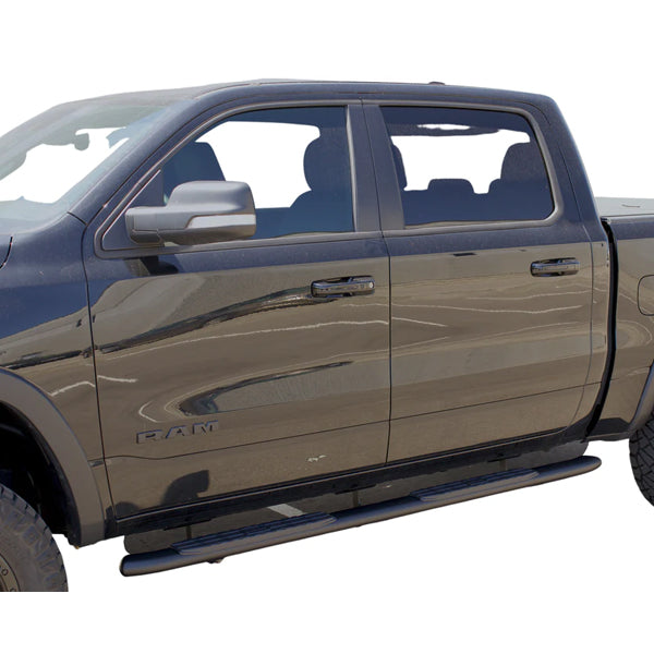 U-Guard 4.25 in. Premium Oval Side Steps | SPN-3332BK | for 2019-2023 Ram 1500 New Body Style Crew Cab