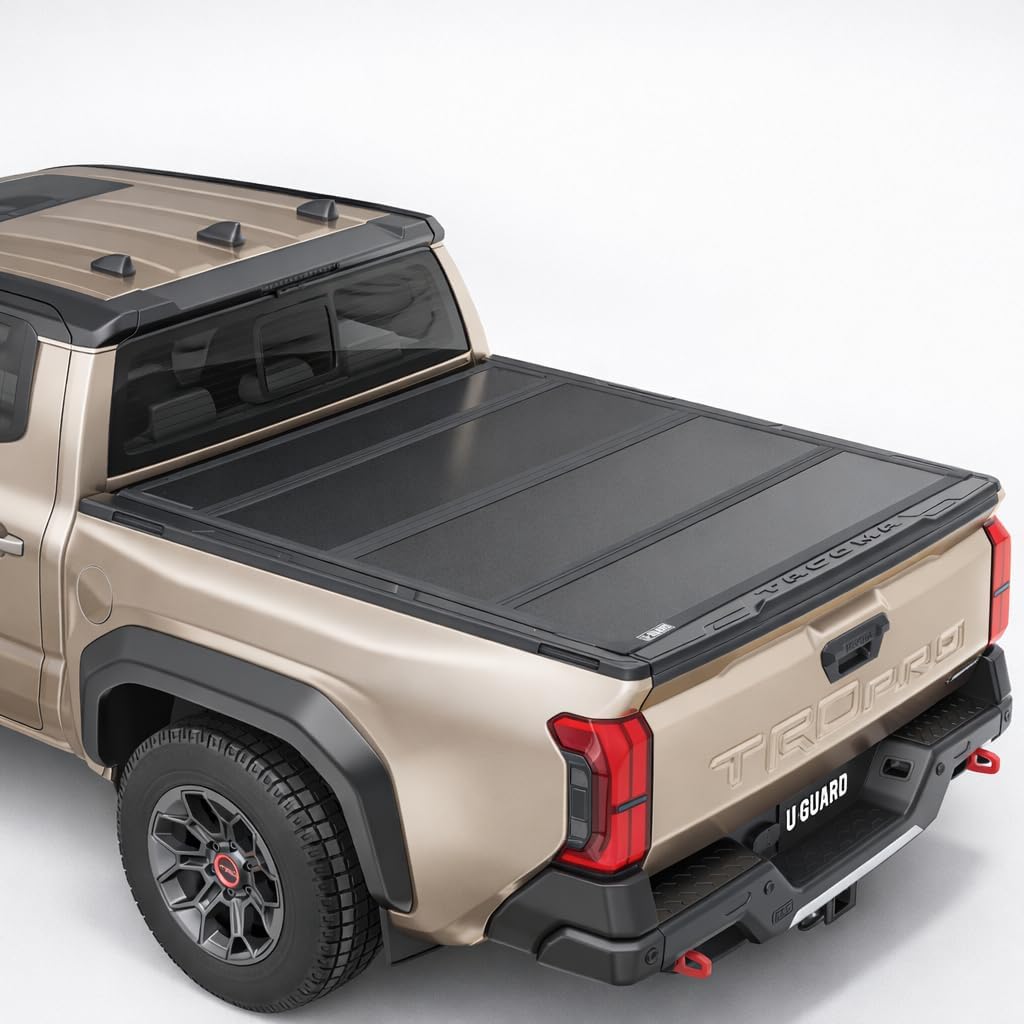 U-Guard Low Profile Flip up Tonneau Cover (Toyota Tacoma 2024-2026 5' Bed)