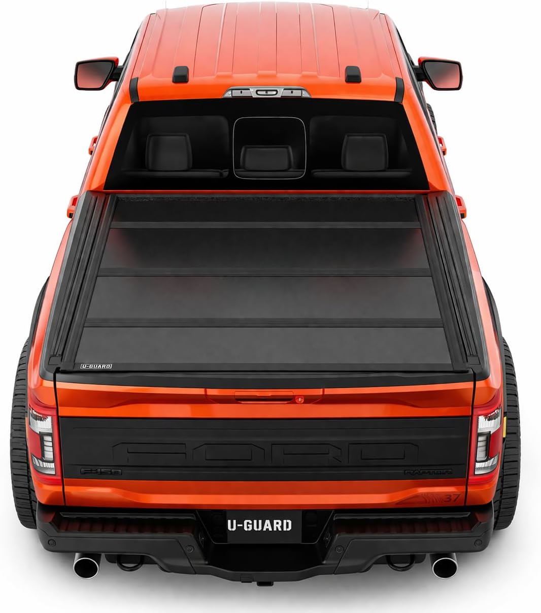 U-Guard Low Profile Flip up Tonneau Cover (Ford F150 2015-2025 5'5" Bed)