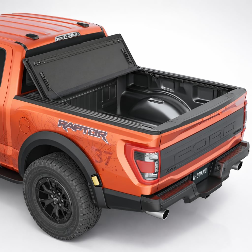 U-Guard Low Profile Flip up Tonneau Cover (Ford Super duty F250 / F350 2017-2025 6'9" Bed)