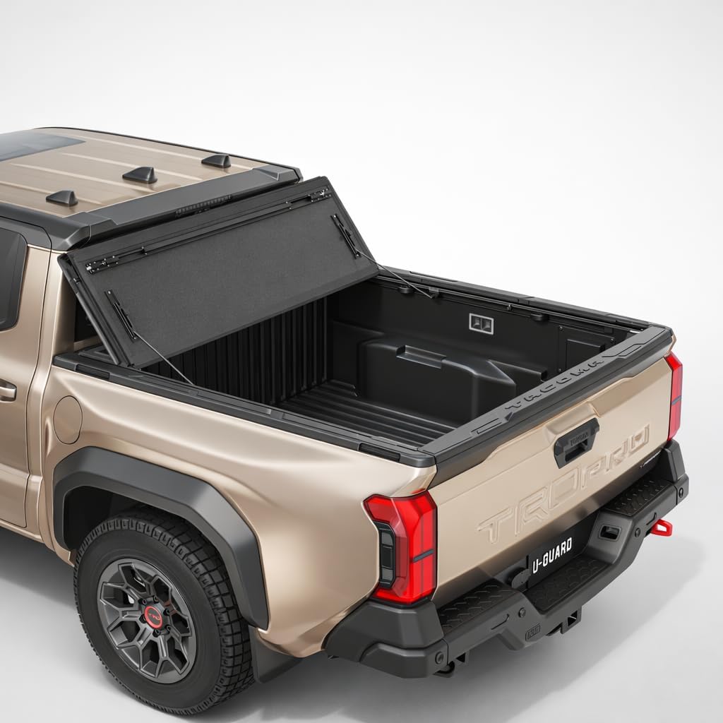 U-Guard Low Profile Flip up Tonneau Cover (Toyota Tacoma 2024-2026 5' Bed)