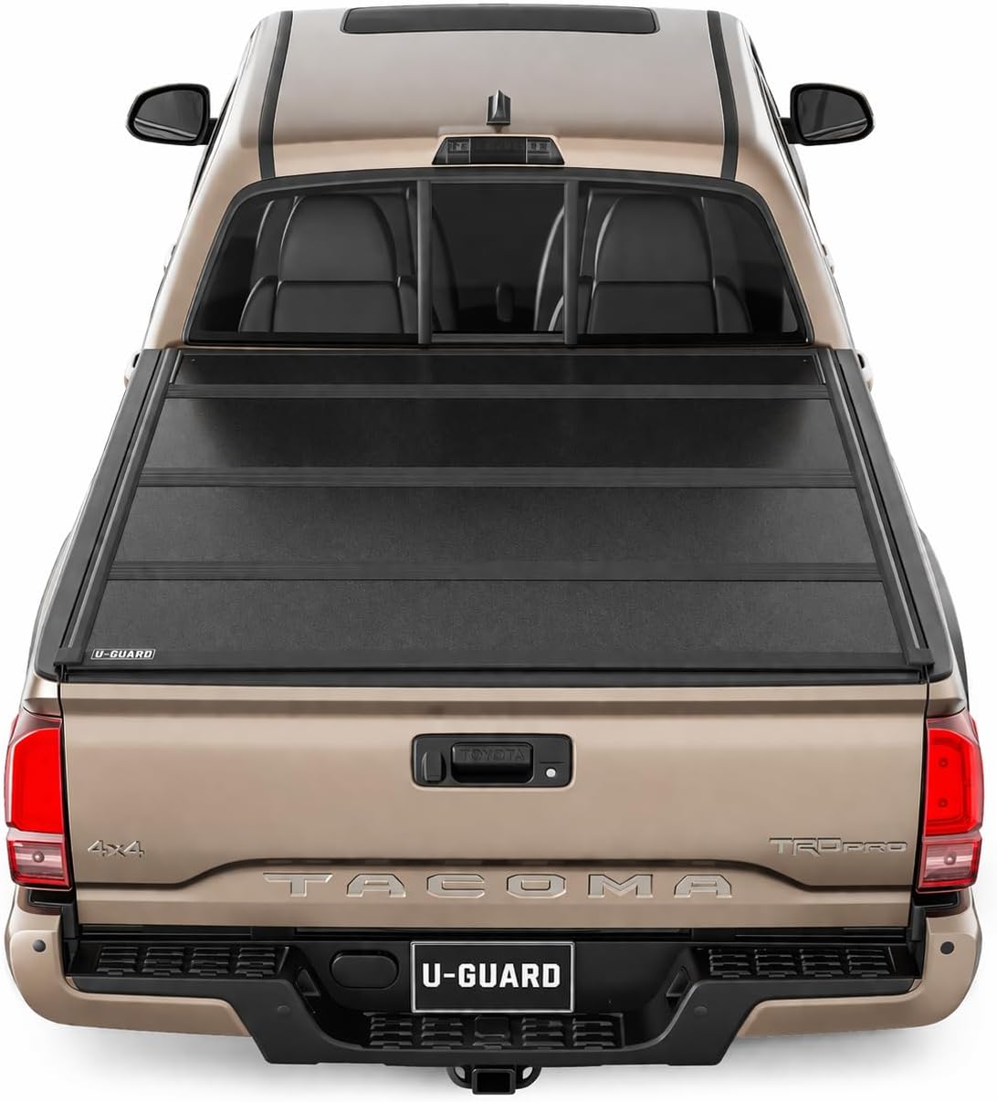 U-Guard Low Profile Flip up Tonneau Cover (Toyota Tacoma 2016-2023 6' Bed)