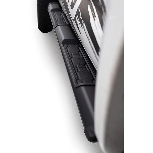 U-GUARD 5" Matte Black Powder-Coated Aluminum Running Boards | SX-2213 | for Ford F150 Super Cab 15-23 (Excl. F150 Lighting EV) / F250/350/450/550 Super Duty Super Cab 17-23