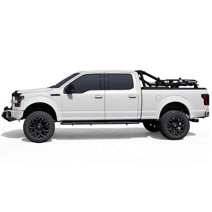 U-Guard 4.25 in. Premium Oval Side Steps | SPN-1311BK | for 2015-2023 Chevrolet Colorado / GMC Canyon Crew Cab