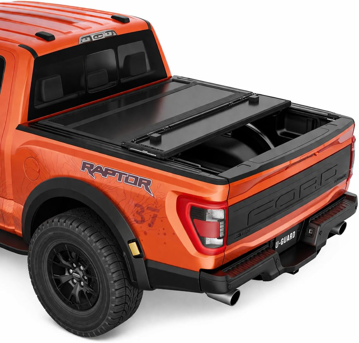 U-Guard Low Profile Flip up Tonneau Cover (Ford Maverick 2022-2025 4'5" Bed)