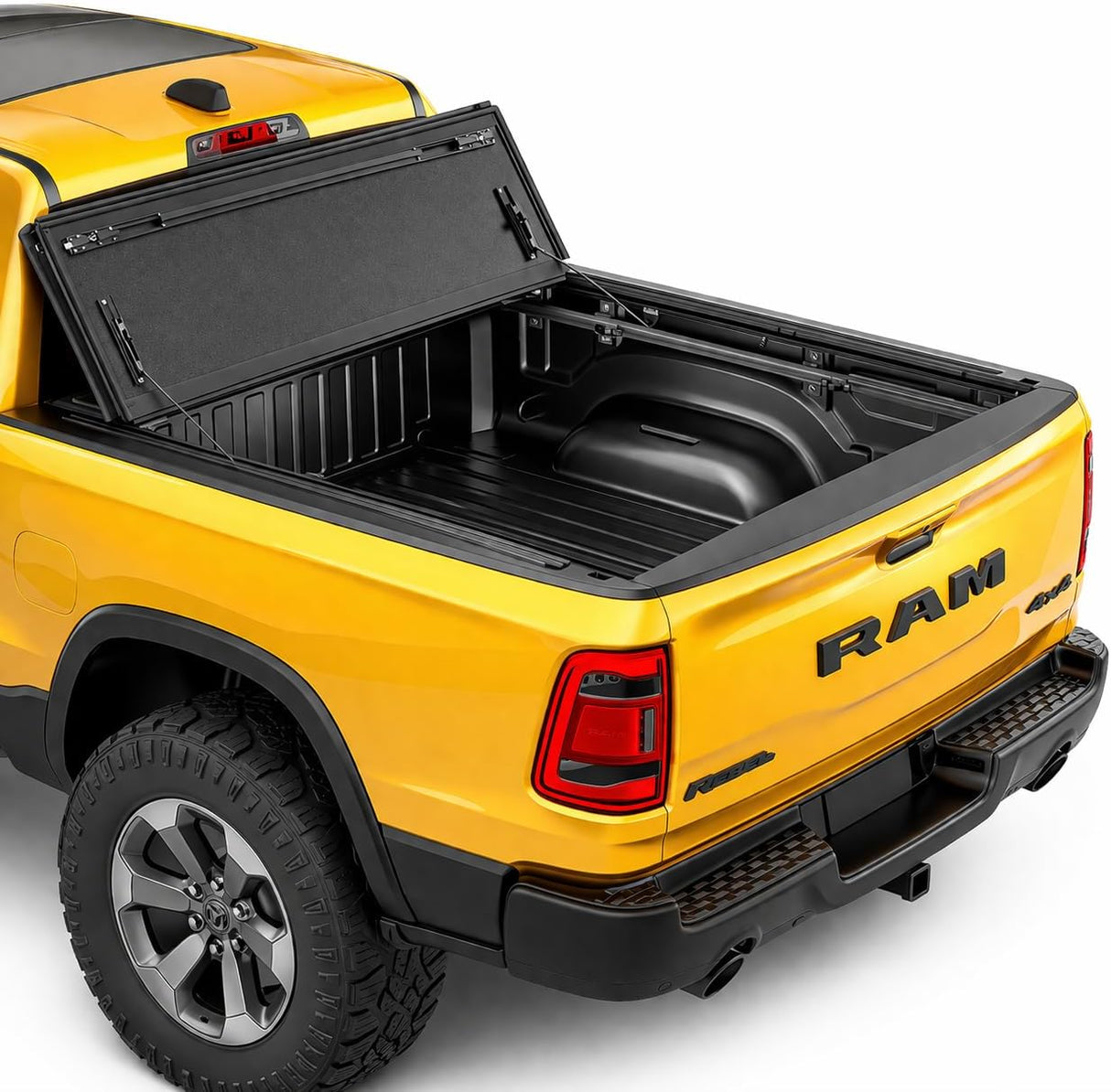 U-Guard Low Profile Flip up Tonneau Cover (Ram 1500 Dt New Body 2019-2025 6'4" Bed)