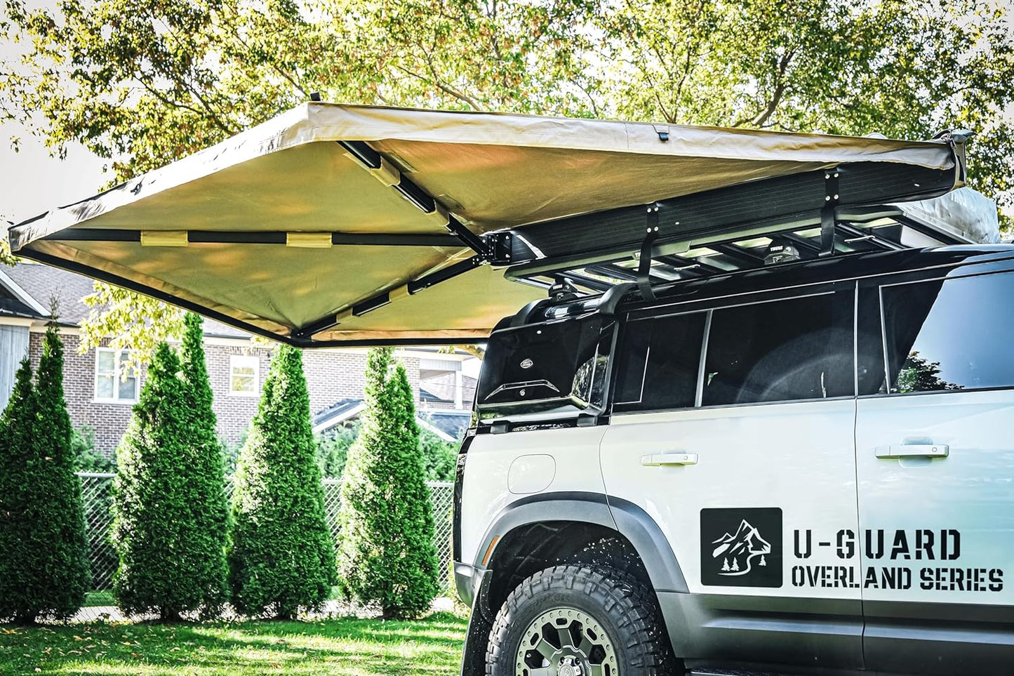 U-GUARD U-GUARD 270-degree Awning Passenger Side Mount, Overland Series, SUV, Truck Awning Freestanding Style