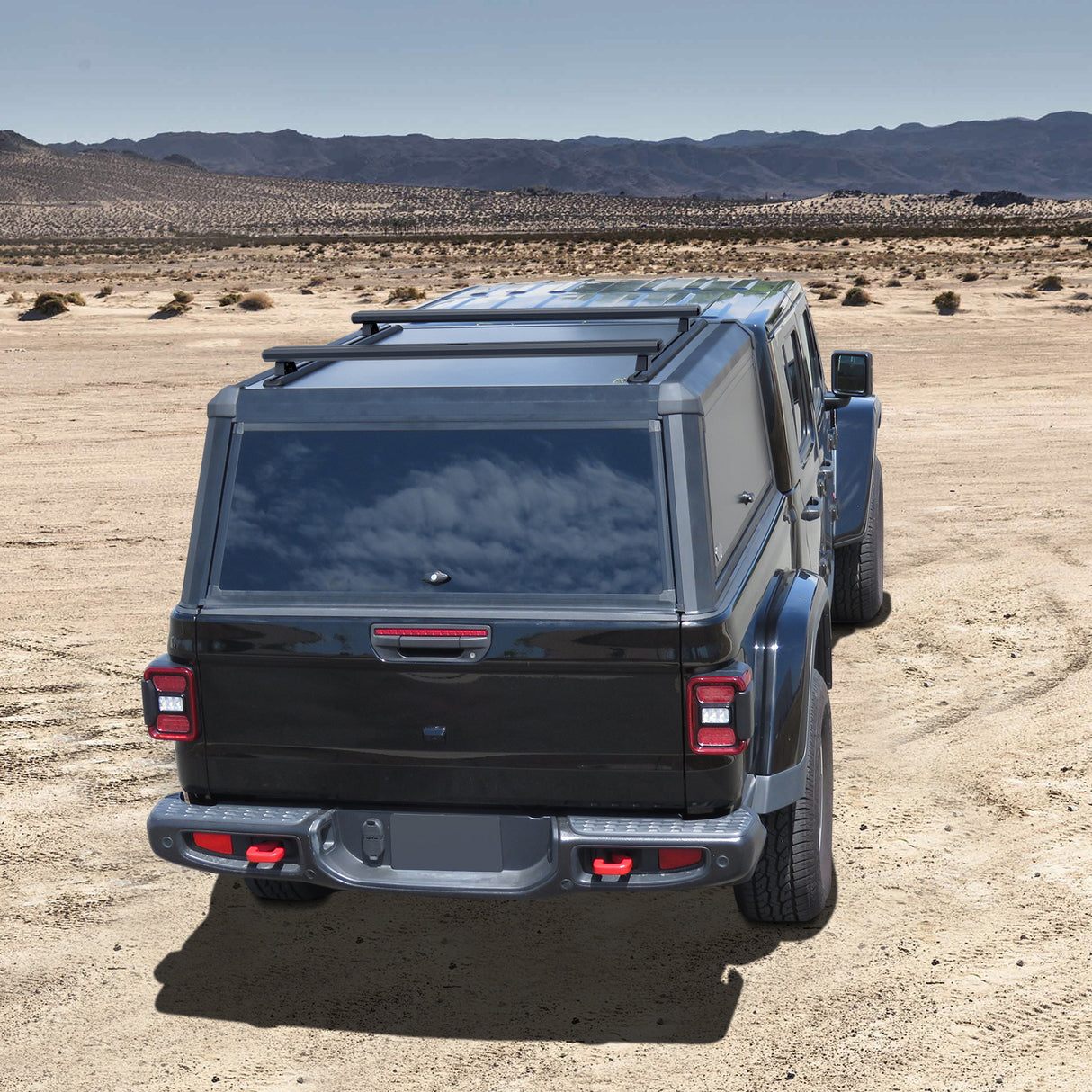 U-Guard Overland Series EL Cap Bed Cap Roof Bars (Pair)
