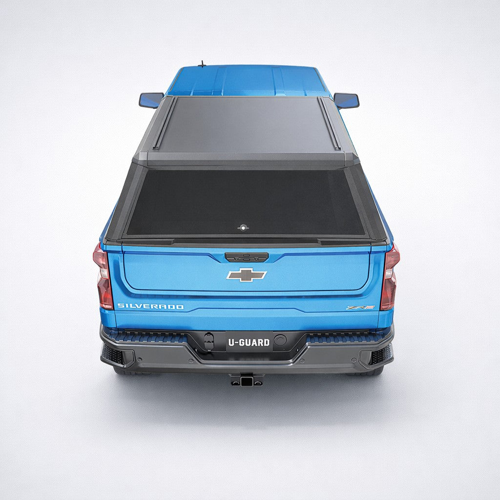 U-Guard Overland Series EL Cap (Chev / GMC - Silverado / Sierra 2019-2025 5'8" Bed) Truck Bed Cap