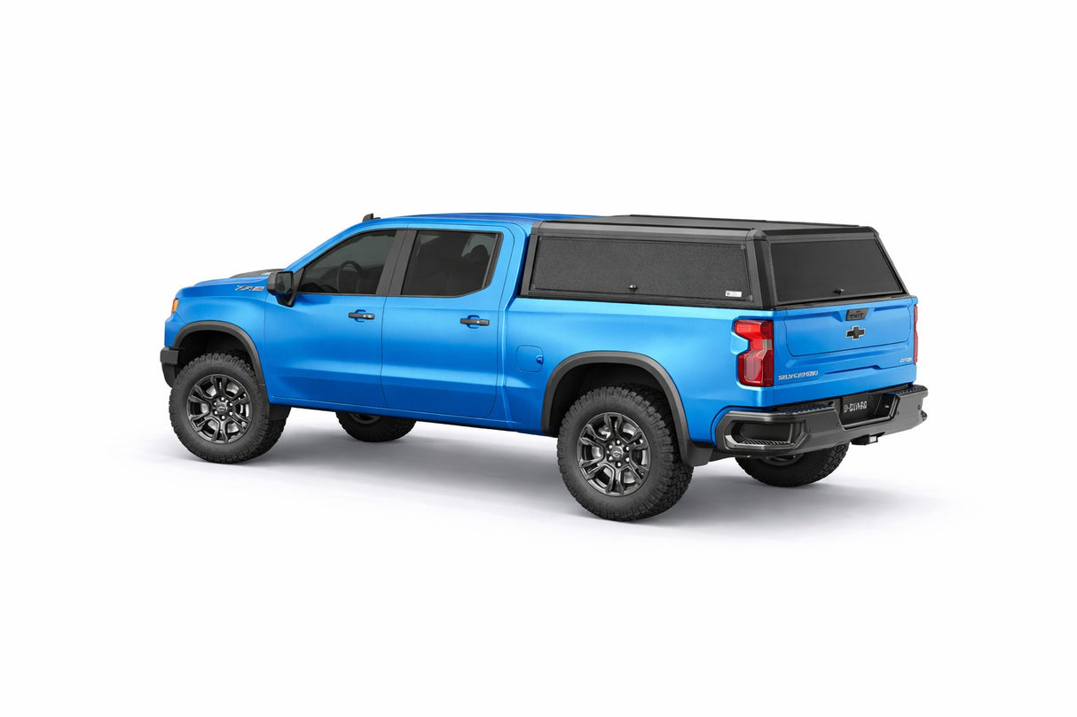 U-Guard Overland Series EL Cap (Chev / GMC - Silverado / Sierra 2019-2025 5'8" Bed) Truck Bed Cap