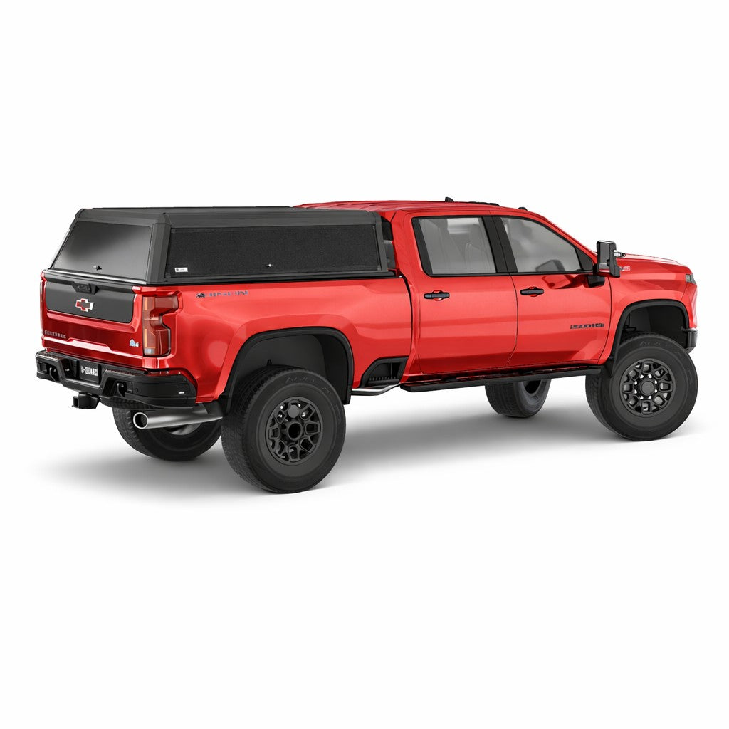 U-Guard Overland Series EL Cap (Chev / GMC -Silverado / Sierra 2500/3500 HD 6'9" Bed) Truck Bed Cap
