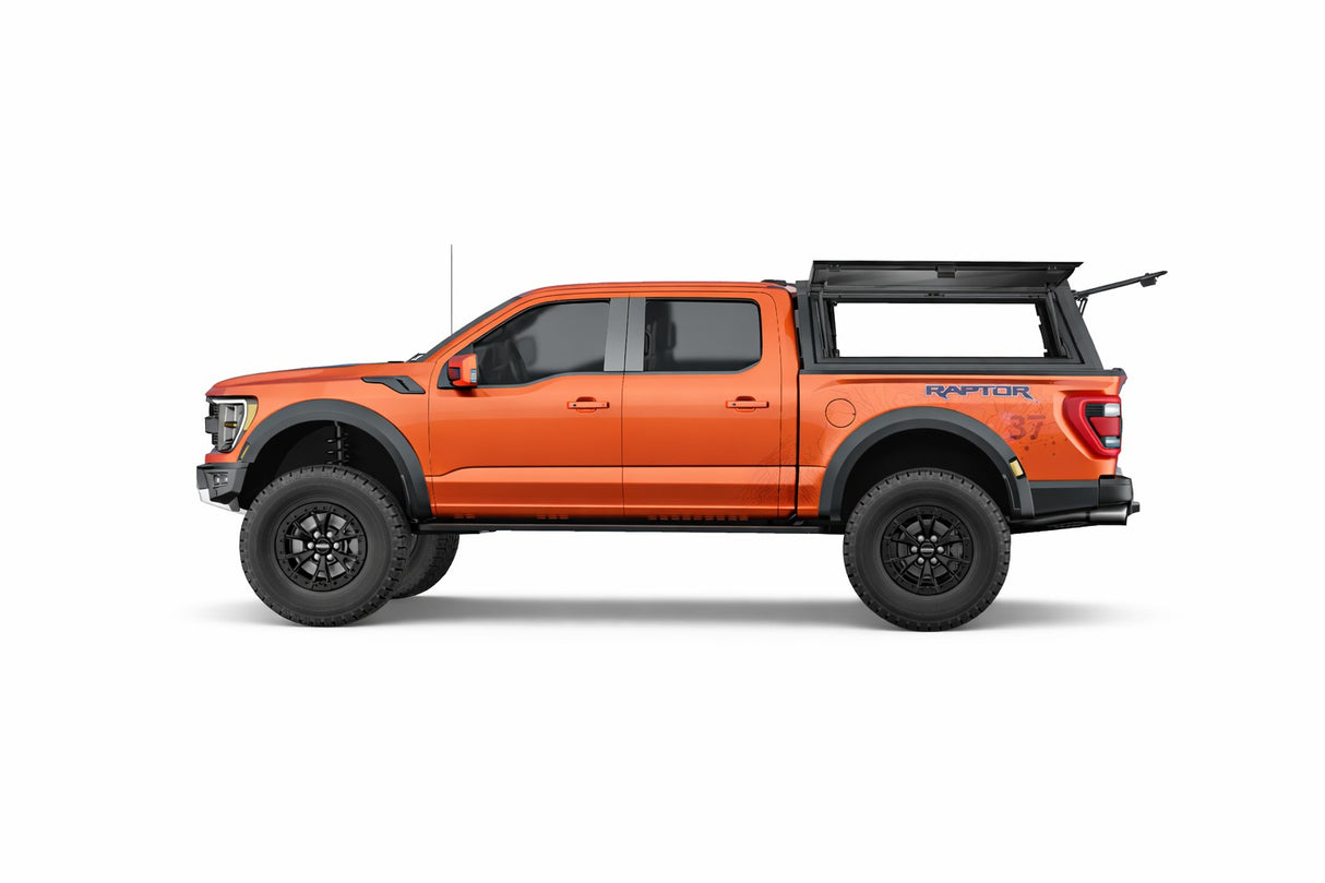 U-Guard Overland Series EL Cap (Ford Ranger 2019-2023 6' Bed) Truck Bed Cap