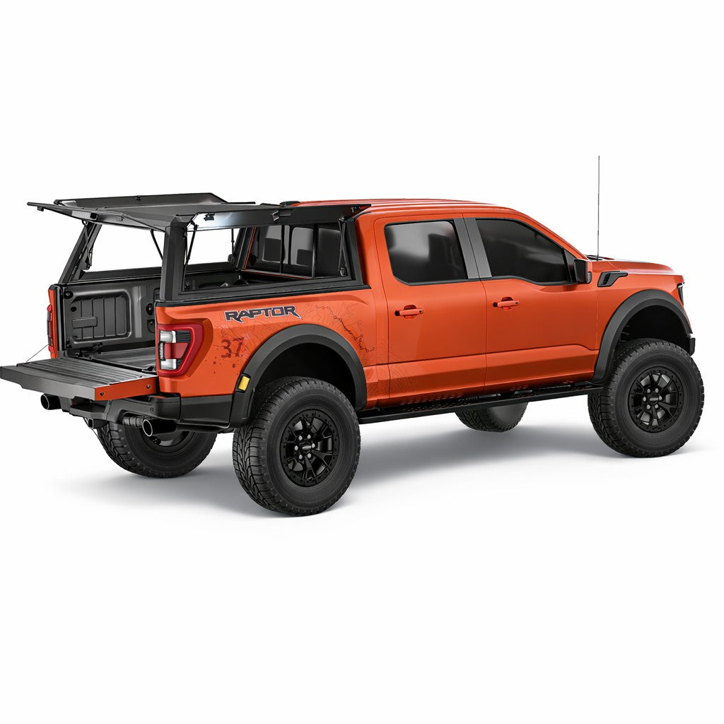 U-Guard Overland Series EL Cap  (Ford Ranger 2019-2023 5' Bed) Truck Bed Cap