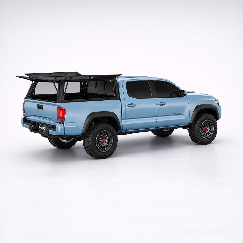 U-Guard Overland Series EL Cap (Toyota Tacoma 2005-2023 6' Bed) Truck Bed Cap