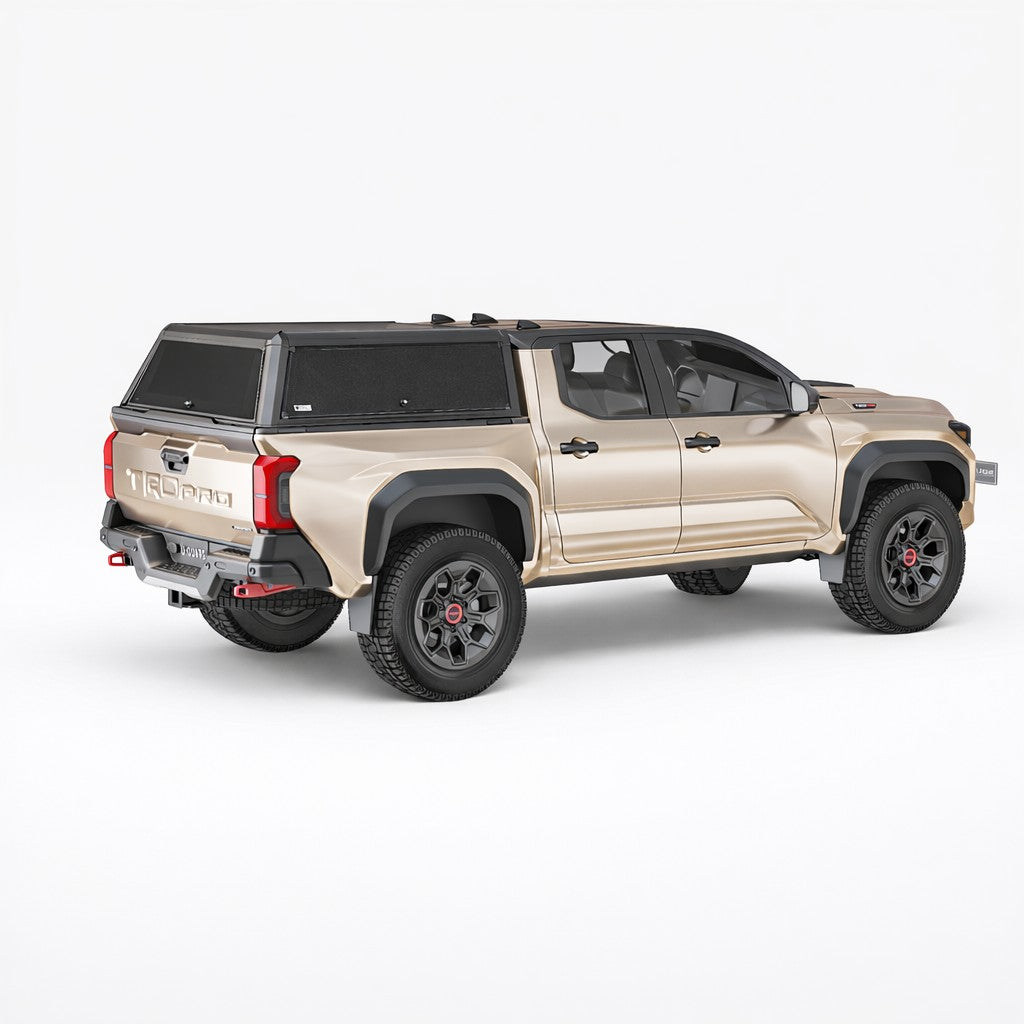 U-Guard Overland Series EL Cap (Toyota Tacoma 2024-2025 6' Bed) Truck Bed Cap