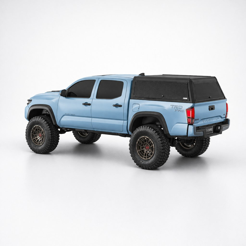 U-Guard Overland Series EL Cap White (Ford Maverick 2022-2025 4.5' Bed) Truck Bed Cap