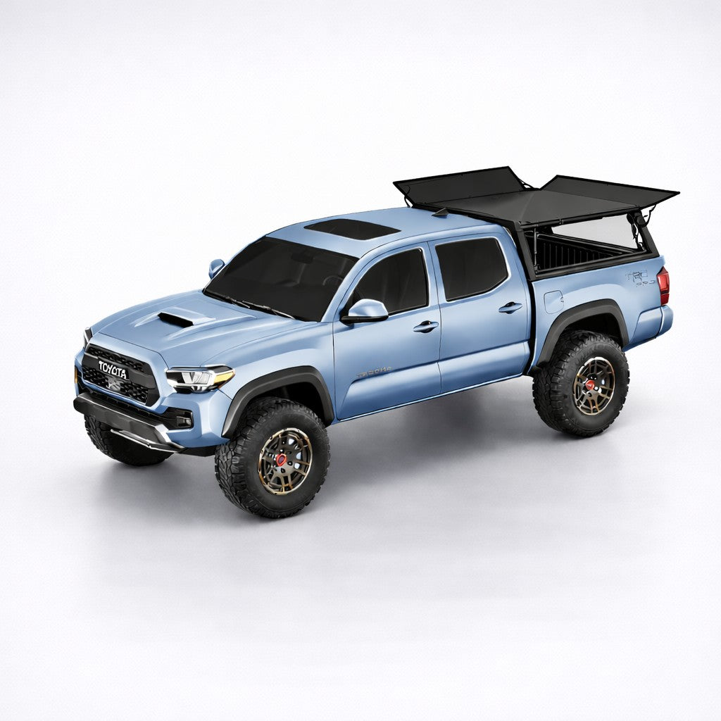 U-Guard Overland Series EL Cap White (Ford Maverick 2022-2025 4.5' Bed) Truck Bed Cap