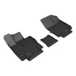 3D MAXpider Custom Fit Kagu Floor Mat (Black) Compatible with Genesis GV60 2023-2026 - Front Row