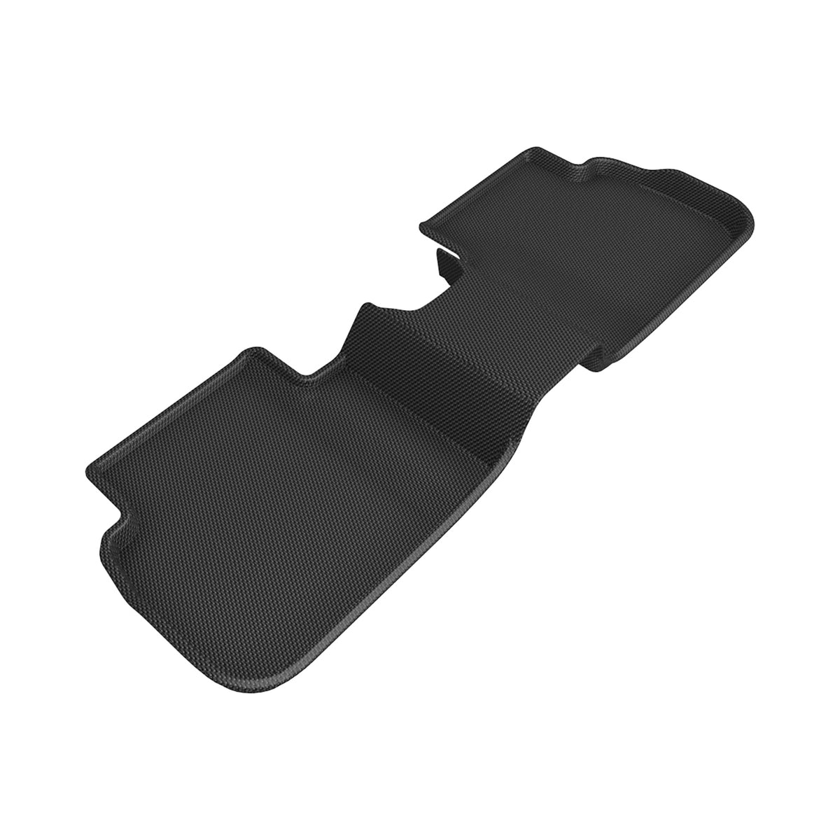 3D MAXpider Custom Fit Kagu Floor Mat (Black) Compatible with Honda Civic 2022-2024 - Second Row