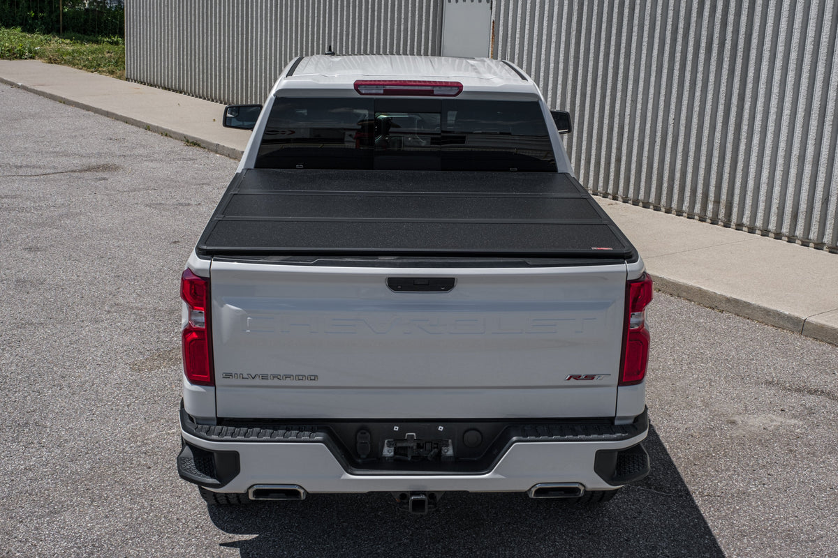 U-Guard Hard Tri Fold Tonneau Cover (Chev / GMC - Silverado / Sierra 2500HD/3500HD 2020-2027 6'9" Bed)