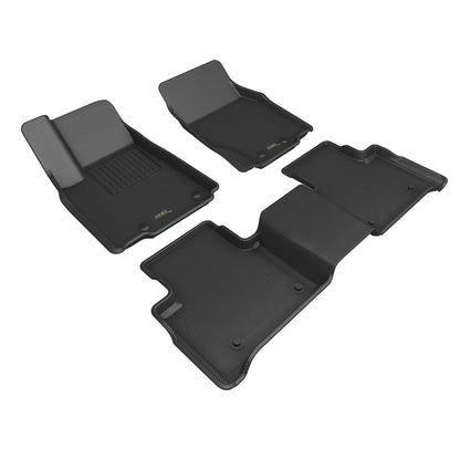 3D MAXpider Custom Fit Floor Liner Black for 2022-2023 JEEP GRAND CHEROKEE 5 Seaters