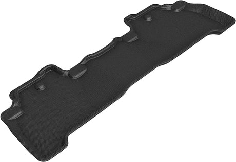 3D MAXpider Custom Fit All-Weather Floor Mat for Select Acura MDX Models - Kagu Rubber (Black) 2007-2013 - Second Row