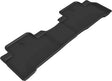 3D MAXpider L1AC00621509 All-Weather Floor Mats for Acura MDX 2014-2020 Custom Fit Car Floor Liners, Kagu Series (Black) - Second Row