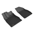 3D MAXpider Custom Fit Kagu Floor Mat (Black) Compatible with Buick Envista 2024-2026 / Chevrolet Trax 2024-2026 - Front Row
