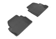 3D MAXpider Custom Fit Floor Mat for Select BMW 4 Series F32 Models - Kagu Rubber (Black) 2014-2020 - Second Row