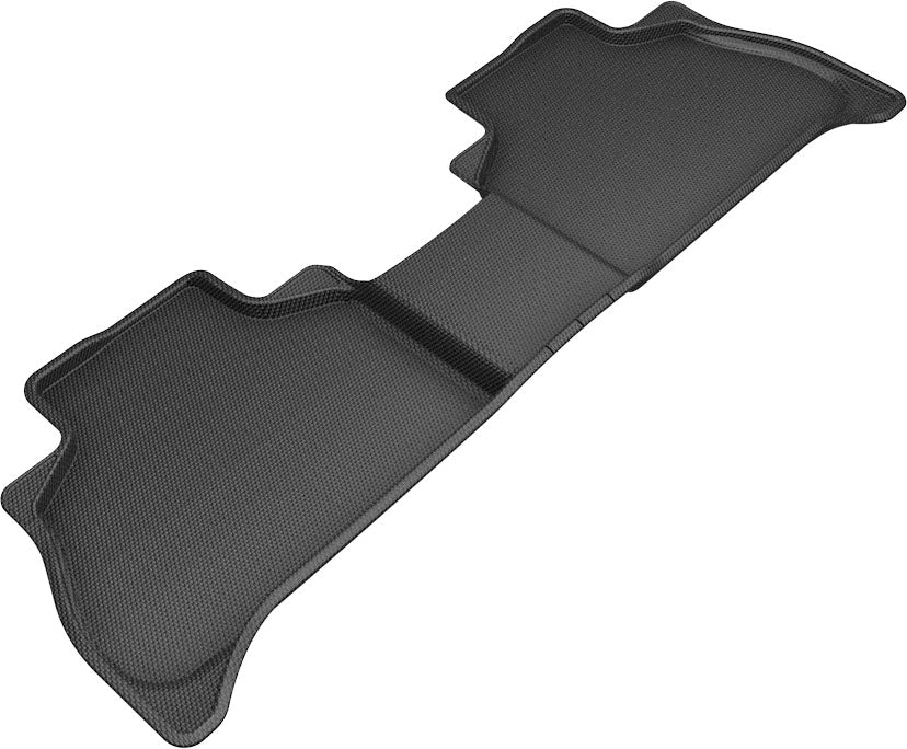 3D MAXpider Custom Fit Kagu Floor Mat (Black) Compatible with BMW X5 2019-2024 - Second Row