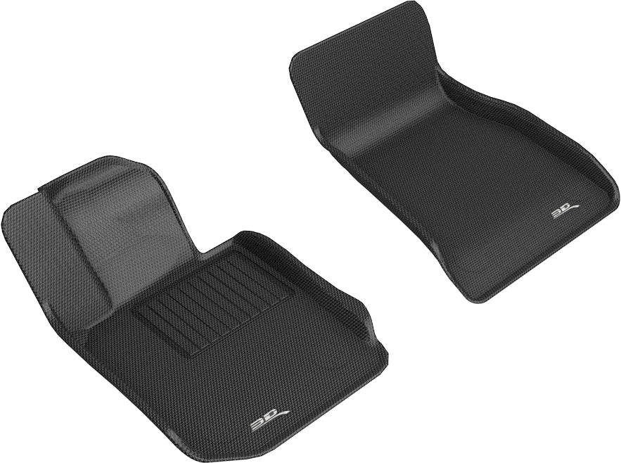 3D MAXpider 2019-2020 BMW 3 Series (G20) Kagu Floormat - Black (L1BM10311509) - Front Row