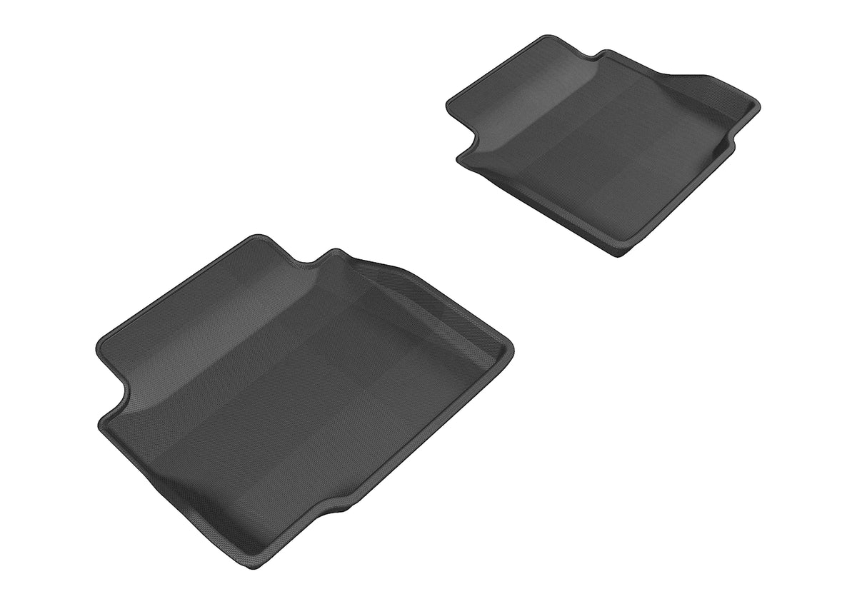 3D MAXpider Custom Fit Kagu Floor Mat (Black) Compatible with Chevrolet Impala 2006-2013 / Chevrolet Impala Limited 2014-2015 - Second Row