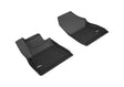 3D MAXpider Custom Fit All-Weather Floor Mat for Select Chevrolet Cruze Models - Kagu Rubber (Black) 2016-2019 - Front Row