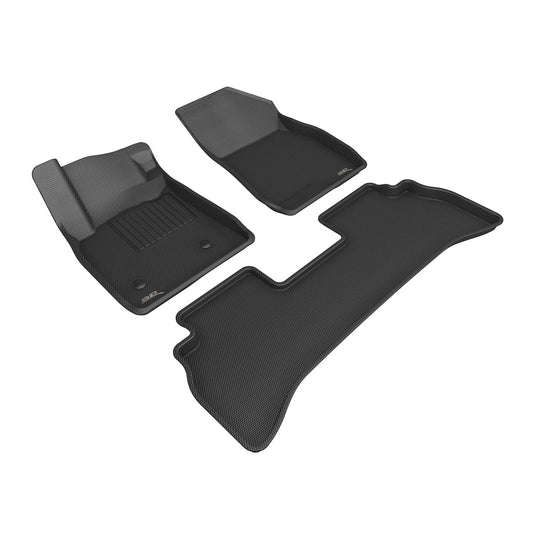 3D MAXpider Custom Fit Floor Liner Black for 2021-2023 CHEVROLET TRAILBLAZER FWD