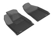 3D MAXpider Custom Fit Kagu Floor Mat (Black) Compatible with Chrysler 200 2015-2017 - Front Row